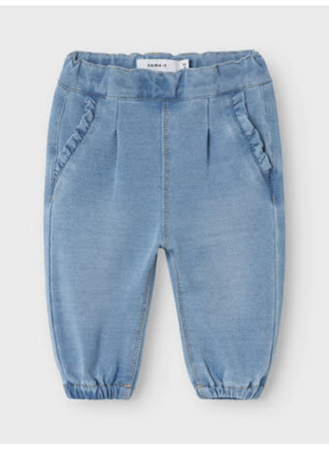 BELLA ROUND JEANS LIGHT BLUE