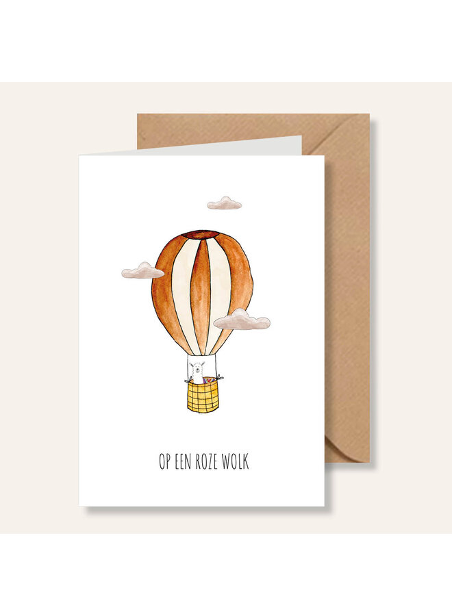 Juulz illustrations - Op een roze wolk!