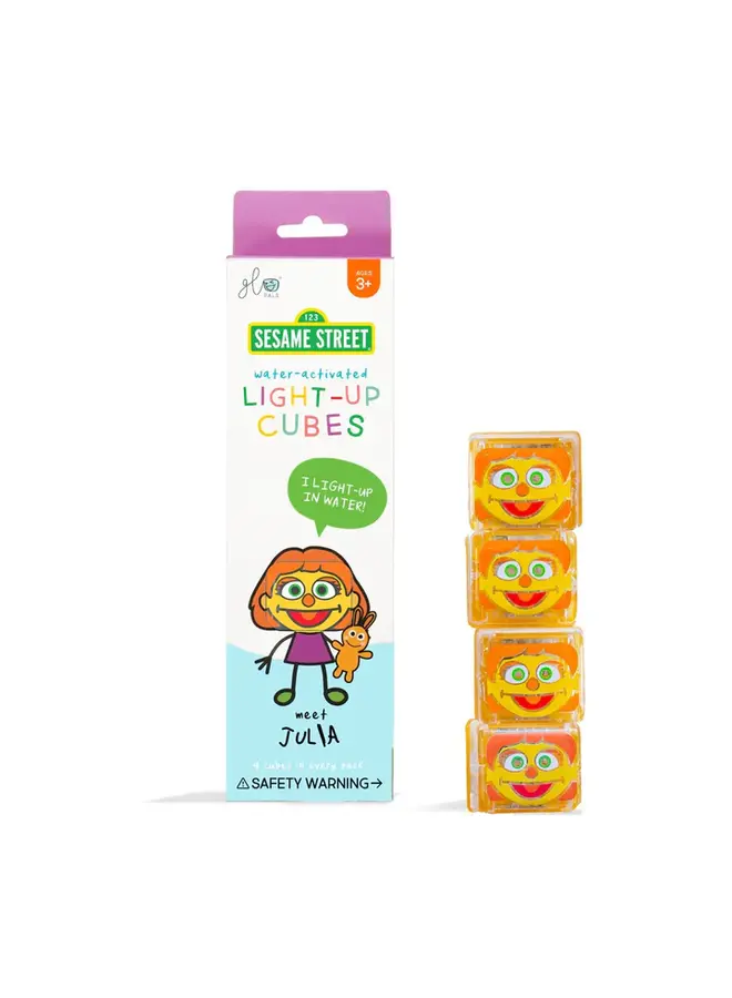 Glopals Light up cubes - 4pc Julia