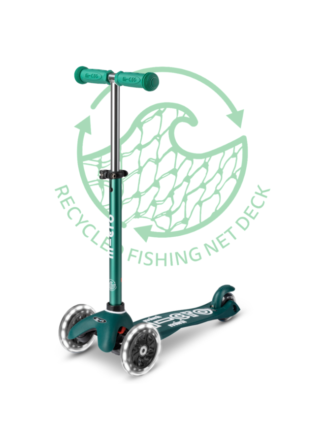 Mini Micro Step Deluxe Eco LED | Groen 2-6 jaar