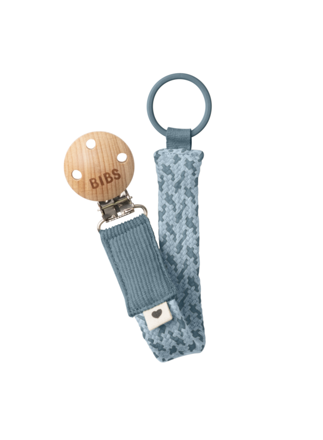 Pacifier Braid  - Petrol\Baby Blue