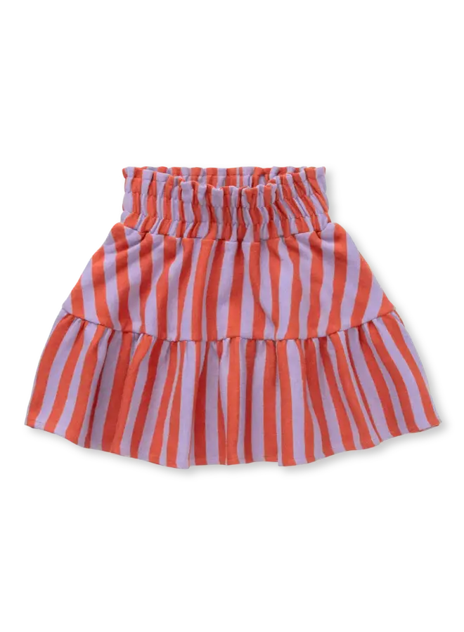 Smock skirt stripe