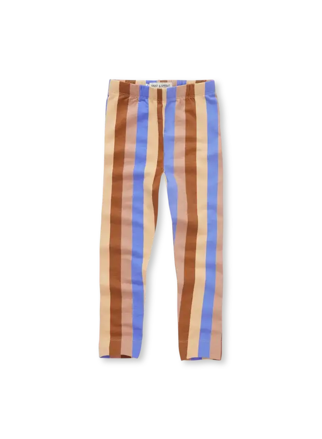 Winter legging multi clr stripe