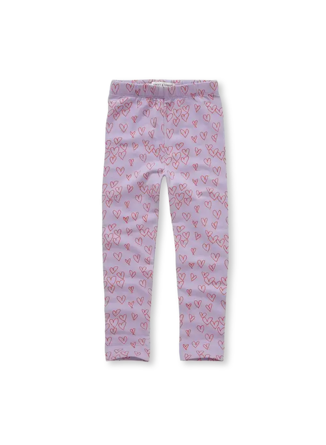 Winter legging hearts