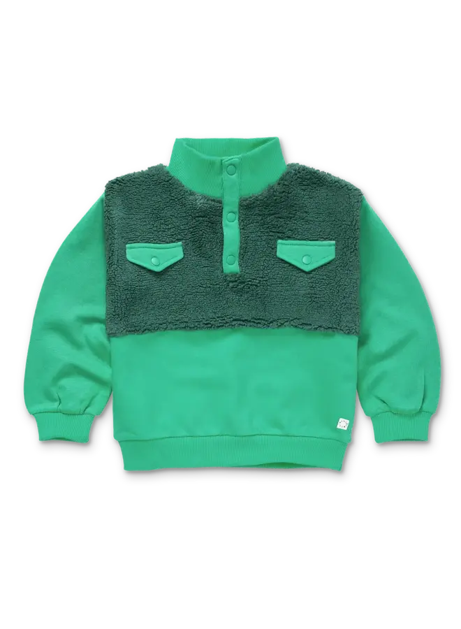 Anorak sweatshirt colourblock