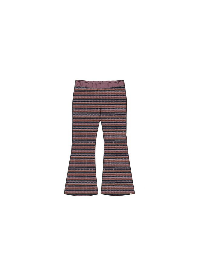 Fade Bubble Knit | Wide Leg Pants