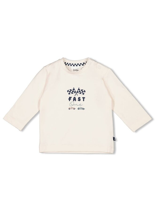 Longsleeve - Let's Go! | Offwhite