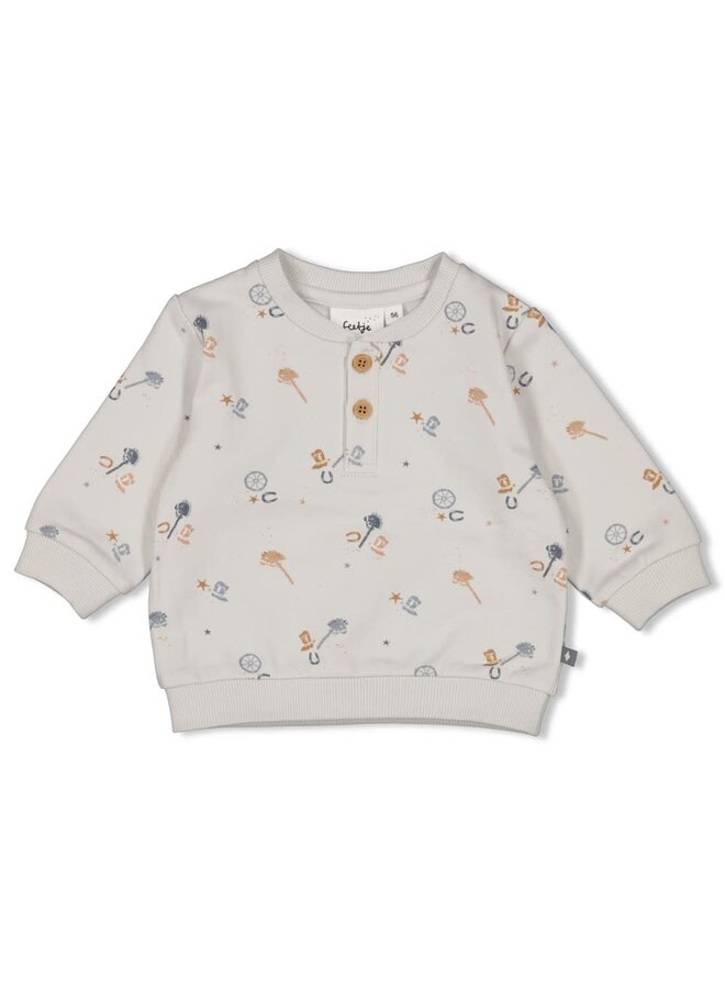 Sweater AOP – Howdy | l.Blauw