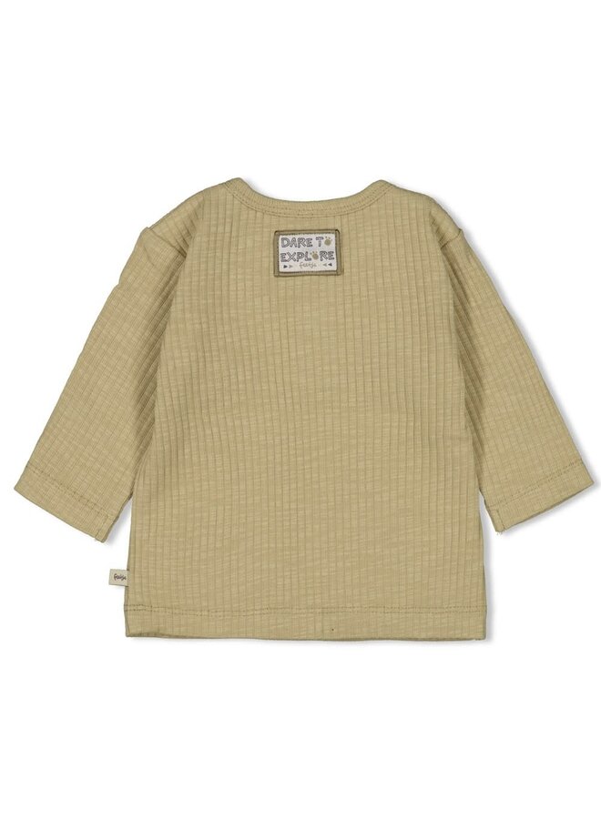 Longsleeve rib – Rawrsome | Groen