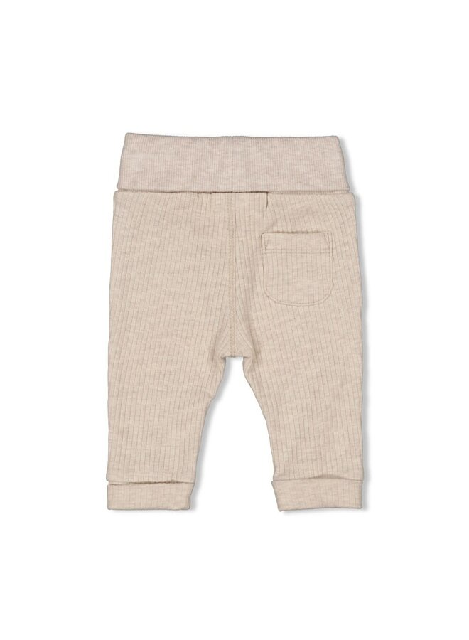 Broek rib - Dear Autumn | Taupe melange