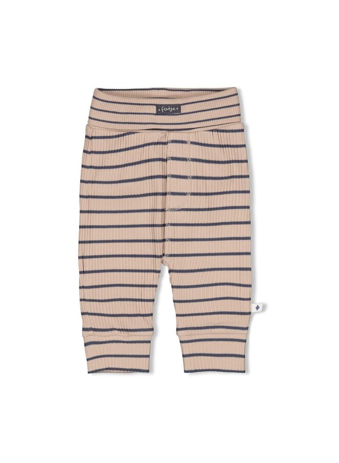 Broek rib met streep - Narwal