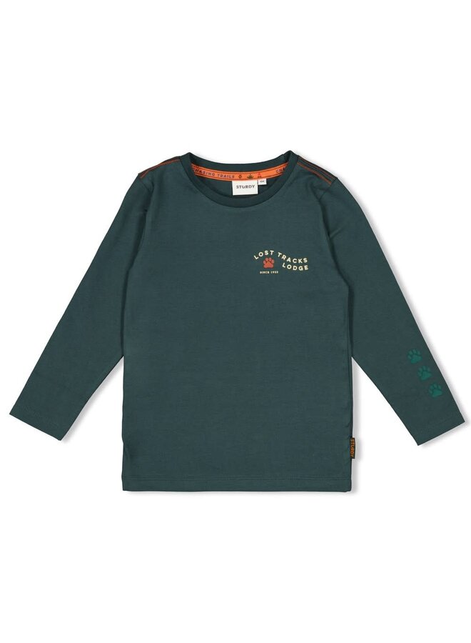 Longsleeve - Chasing Trails | Petrol