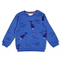 Sweater AOP - Waves and Whales | Aqua