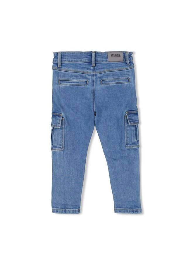 Cargo broek denim - Winter Denims | m.Blau