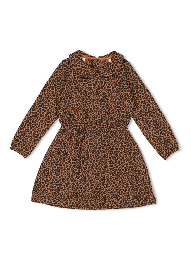 Jurk AOP - Queen Of Hearts | Bruin