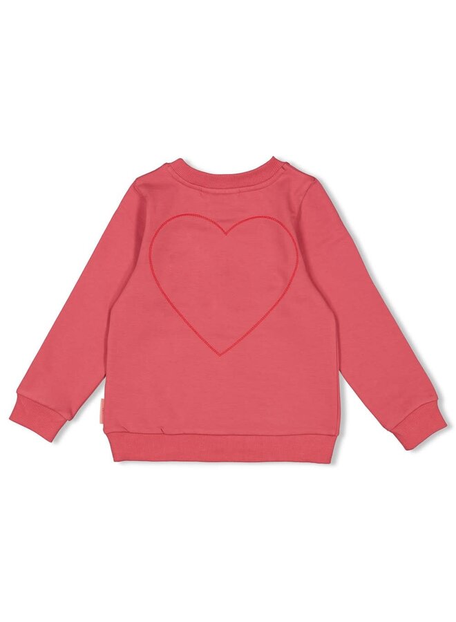 Sweater - Queen Of Hearts | Roze