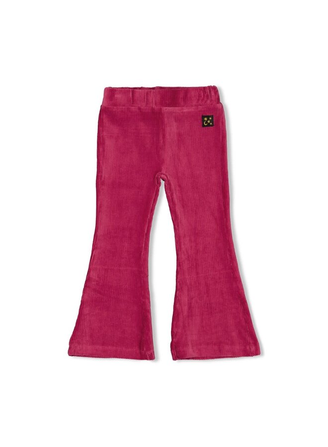Flared broek velours rib - Shine Bright