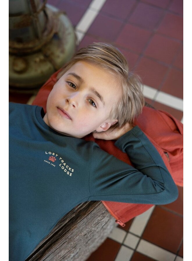 Longsleeve - Chasing Trails | Petrol