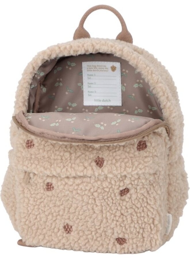 Little Dutch | Rugzak Teddy Taupe