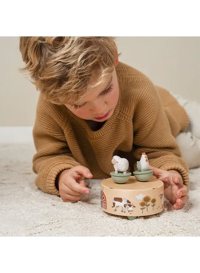 Little Dutch | Houten Muziekdoos - Little Farm