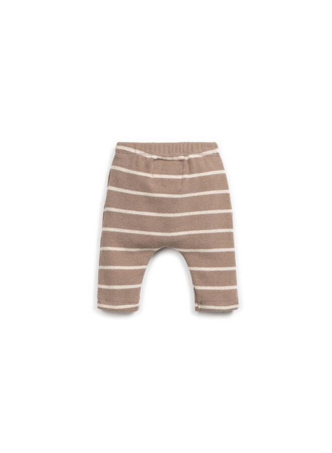 STRIPED JERSEY LEGGINGS Pencil
