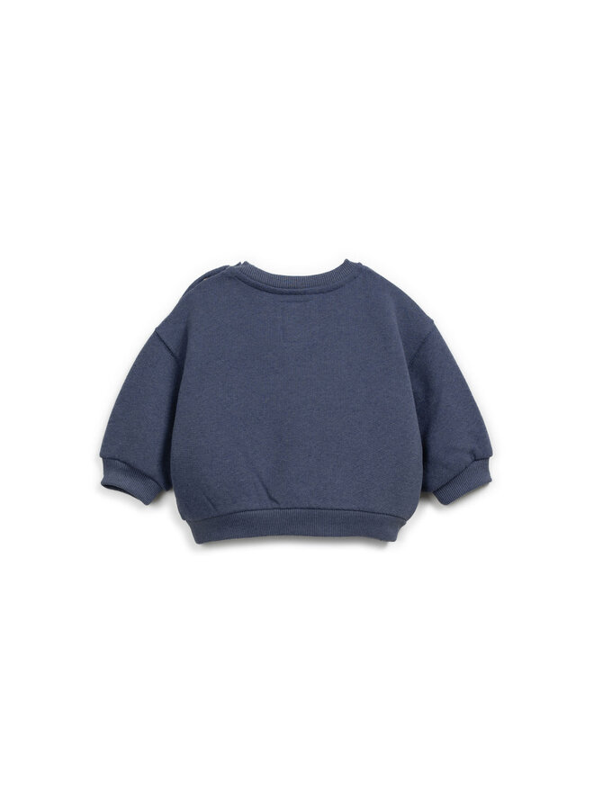 FLEECE SWEATER Mirtilo