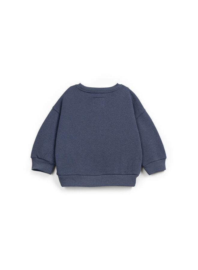 FLEECE SWEATER Mirtilo