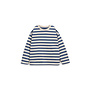 STRIPED JERSEY LS T-SHIRT Mirtilo