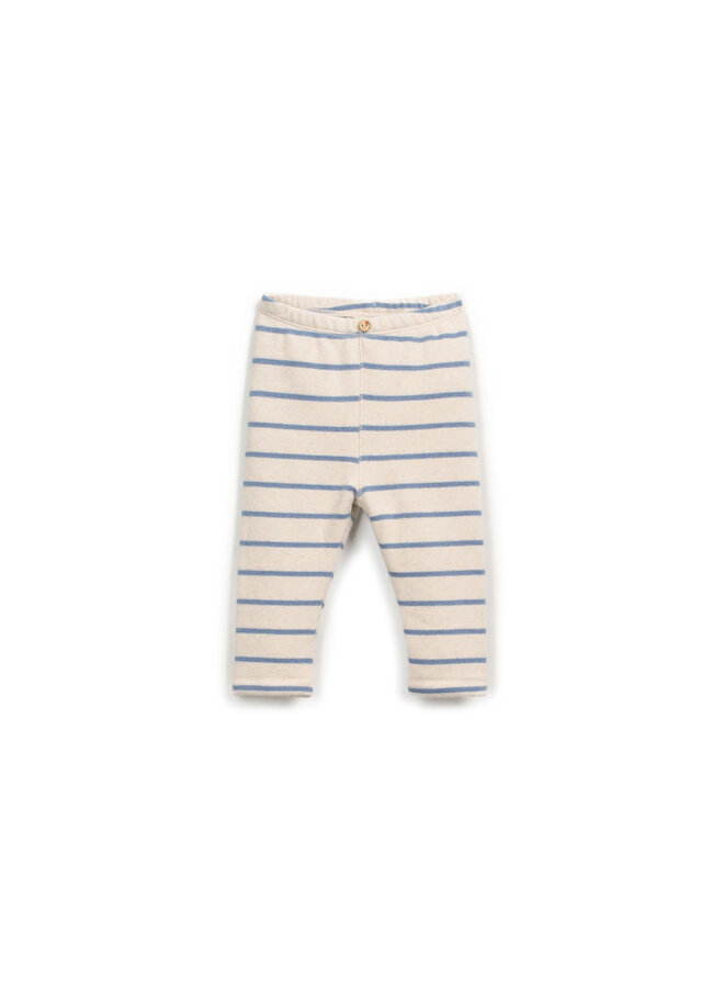 STRIPED JERSEY LEGGINGS Watercolor