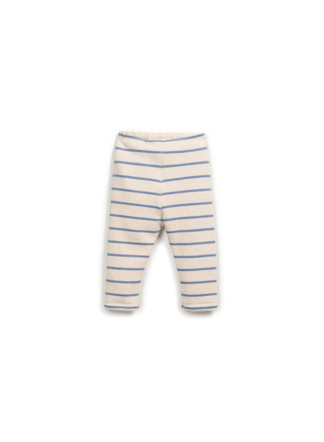 STRIPED JERSEY LEGGINGS Watercolor
