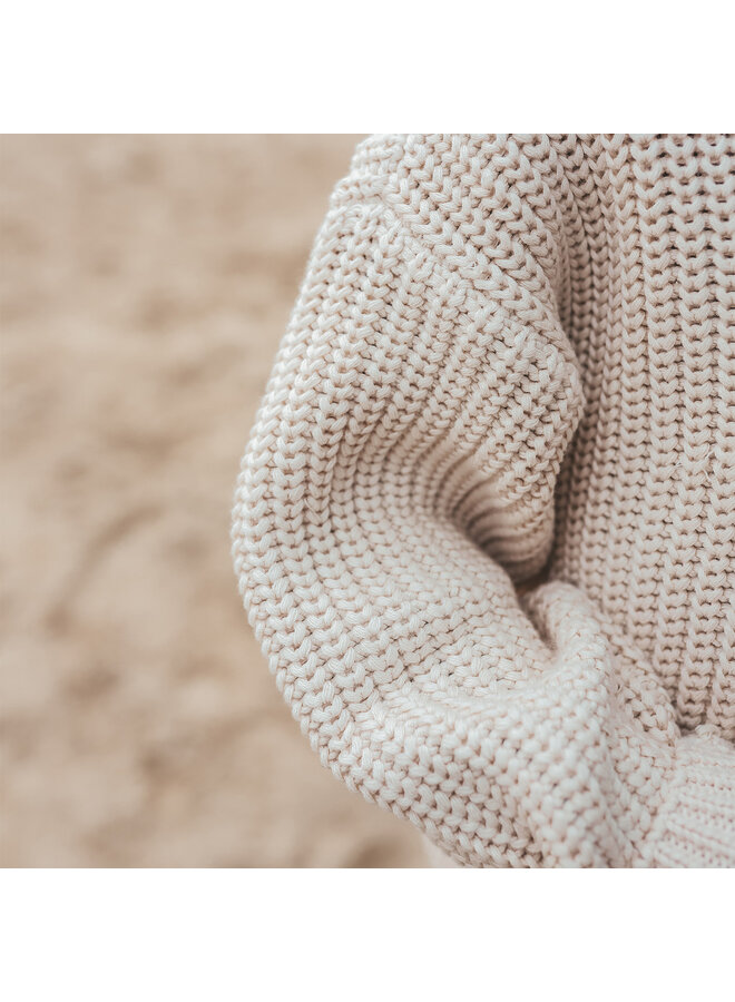 Knit | Chunky Sweater | Sand