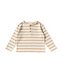 Stripe Terry | Relaxed Granddad Longsleeve