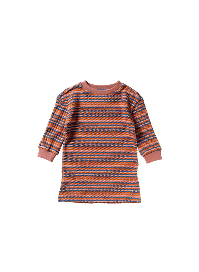 Fade Bubble Knit | Mid Dress