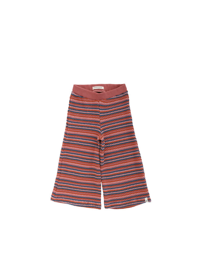 Fade Bubble Knit | Wide Leg Pants