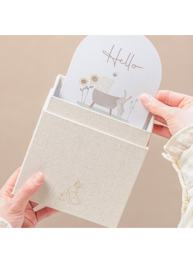 Little Dutch | Mijlpaal kaarten 'Mijn eerste jaar' Baby Bunny