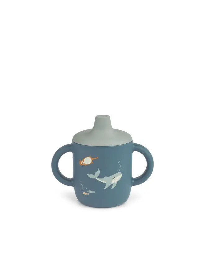 Neil Sippy Cup | Arctic Sea - Ocean view