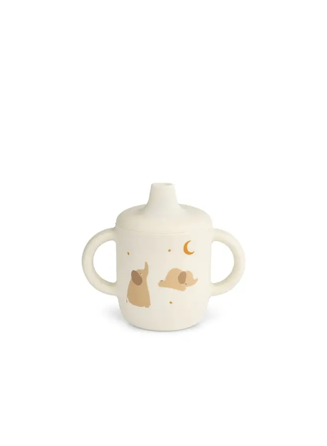 Neil Sippy Cup |    Elephant - Creme de la creme