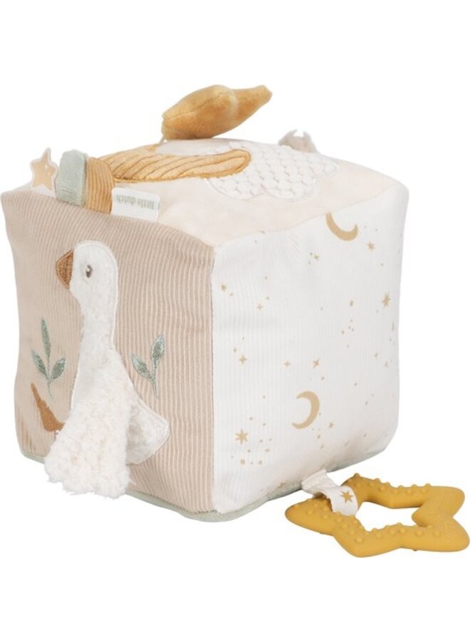 Little Dutch | Activiteitenkubus Newborn Naturals