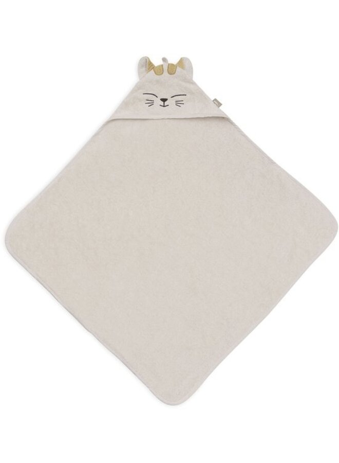 Jollein | Badcape Badstof - Charlie Cat 75 x 75