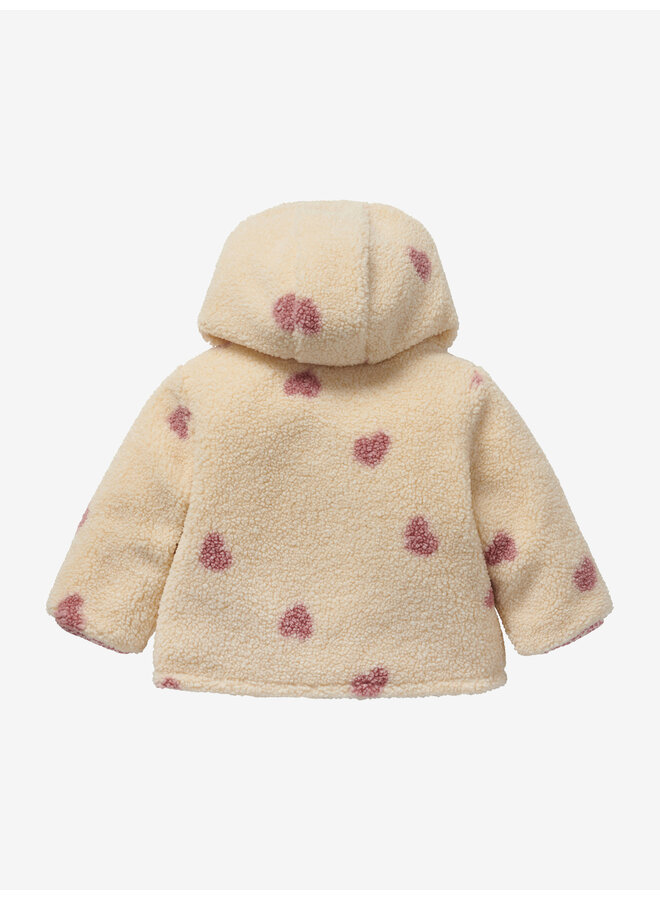 Girls Jacket Maplegrove reversible allover print