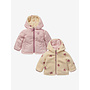 Girls Jacket Maplegrove reversible allover print