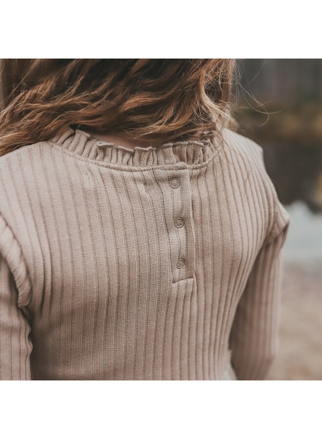 Rib Knit | Tule Dress