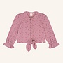 Faye blouse berry hearts