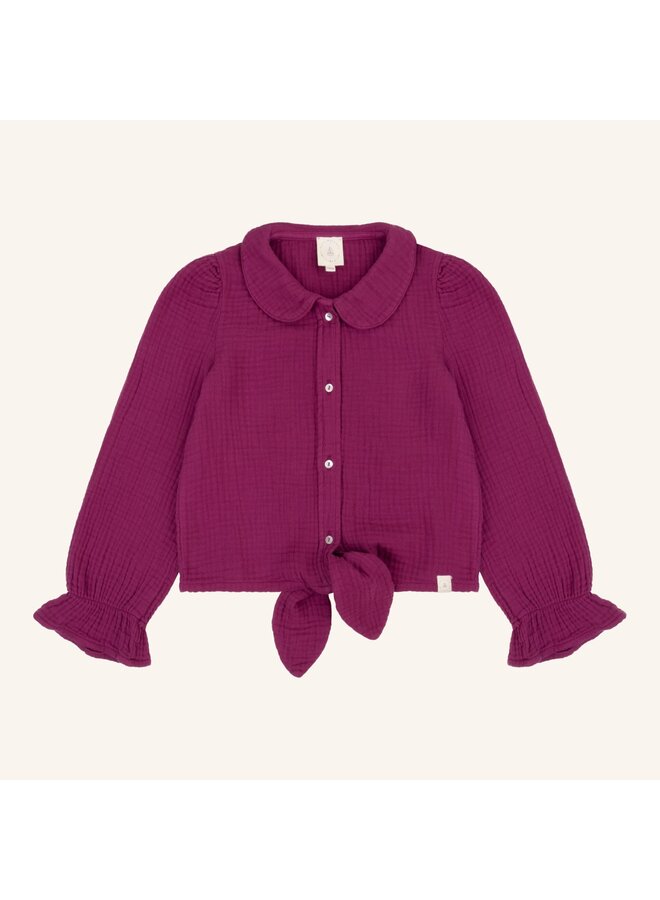 Faye blouse berry mousseline