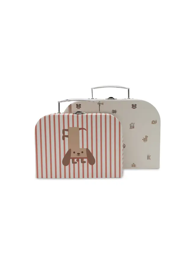 Jollein | Speelkoffertje - Animal Friends 2 stuks