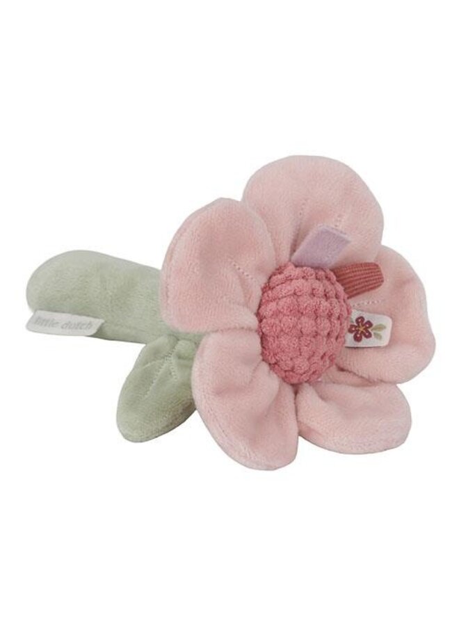 Little Dutch | Rammelaar Roze - Bloem