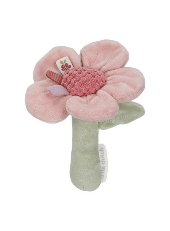 Little Dutch | Rammelaar Roze - Bloem