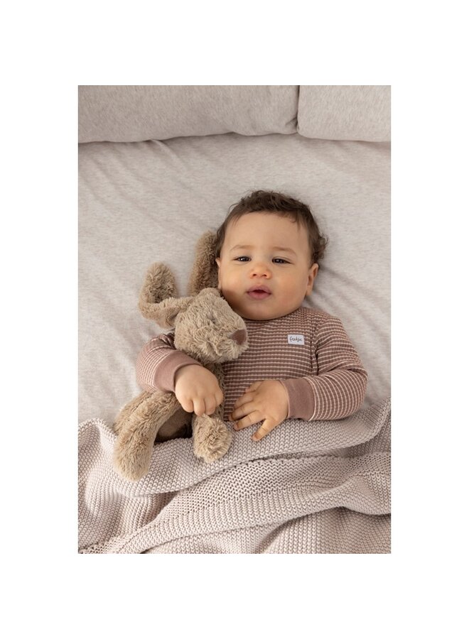 Feetje Pyjama wafel - Bruin