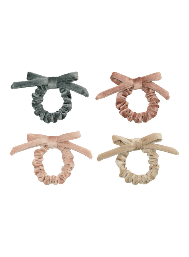 MIMI & LULA - SPARKLE VELVET BOW PONIE