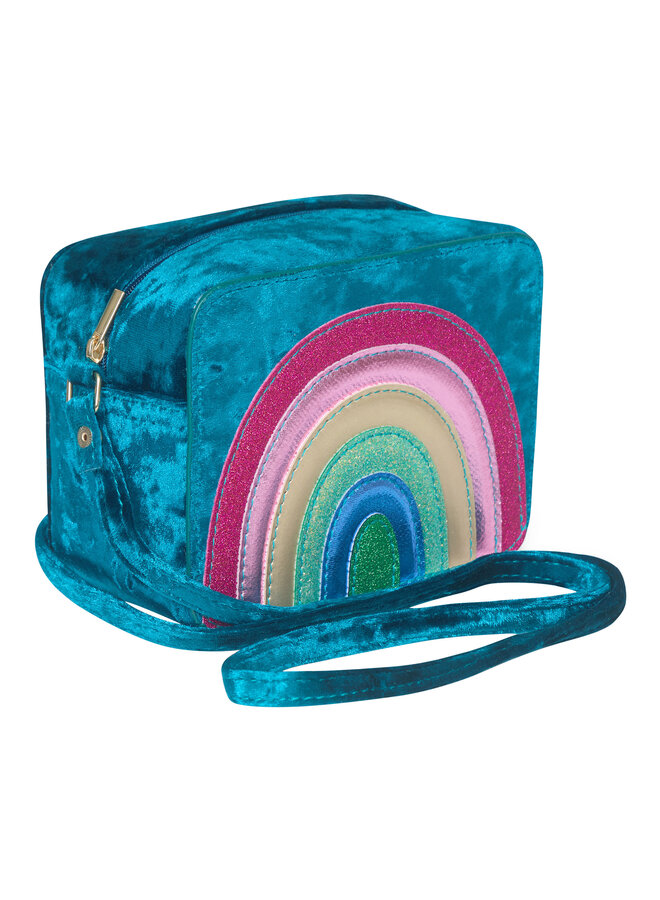MIMI & LULA -  RADIANT RAINBOW VELVET BAG